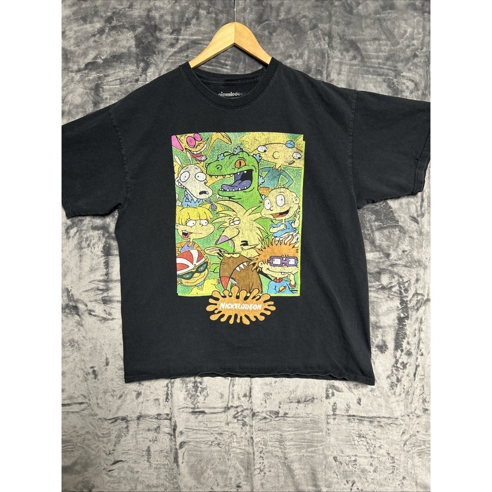 NICKELODEON Shows Characters Adult XL T Shirt 2019 Nostalgia Cotton‎ Well Loved